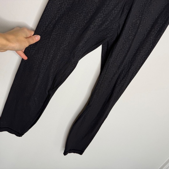 Lululemon Align High Rise Pant 25 Wild Thing Camo Deep Coal Multi Leggings Sz 6 - Picture 5 of 7
